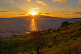 Sunset over Lanai