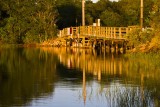 1.  The bridge over the Mill Pond entrance, on Bridge Road.