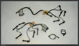 1973 / 74 Porsche 911 RS RSR IROC Twin Plug Ignition Wires A and B Circuits OEM NOS - Photo 1