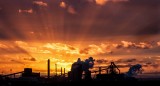 Sunset Over The Steelworks