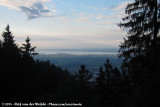 Dornbirn with the Bodensee at the horizon