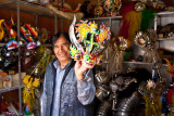 Bolivia, La Paz: carnival custume maker