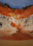 Mui Ne: red rock formations