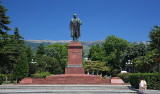 Crimea, Yalta: main sq. w/Lenin