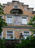 Odessa: building with original mosaic