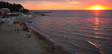 Odessa: sunrise viewed from Itaka club