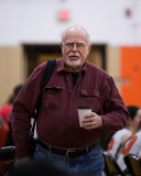 Ed at the Wilson-Albion Girls Basketball Game