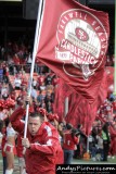 San Francisco 49ers flagman