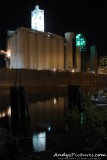 General Mills Grain Elevator at Night