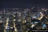 View of Seattle at Night from Columbia Center