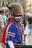 Buffalo Bills fan on Bourbon Street