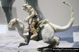 Luke Skywalker riding a tauntaun