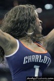 Charlotte Bobcats cheerleader