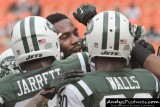 NY Jets huddle