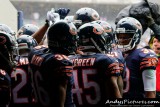 Chicago Bears huddle