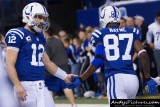 Indianapolis Colts QB Andrew Luck & WR Reggie Wayne
