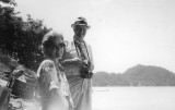 In Thailand with his wife, Margaret