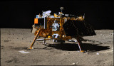 Chinas Change 3 lander on the Moon