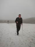 Ben Nevis Ascent - slippery stuff beneath