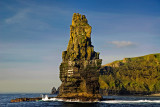 The Moher cliffs from a boat