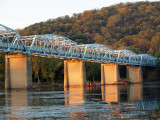 Across the river into Virginia