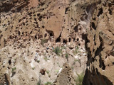 Climbing to some pueblos