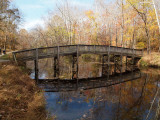 The bridge in the water