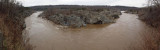 Panorama - Flooded Mather gorge