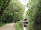 The boat on the canal