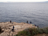 Fishermen at Punta Del Capo