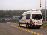 October 16th - Waiting for the ferry.at Whites Ferry