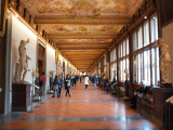 Corridor at the Uffizi