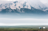 Snow capped mountains - Kyrgyzstan