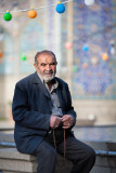Man in mosque - Hamedan
