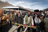 Workers in the Afghan Bazaar
