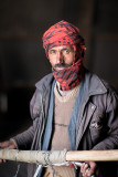 Worker in the Afghan Bazaar