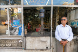 Elderly man and his shop - Shiraz