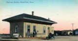 Marshfield Station Postcard