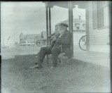 Brant Rock Sea Captain with Churchill Hotel in Distance