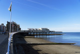 Pier and flags