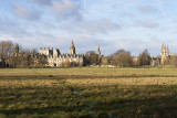 College buildings from The Meadow