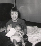 Gwenn & baby Miriam 
