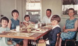 visiting aunt Lucy Scales White in Sun City ca. 1966