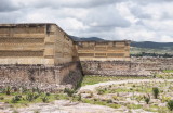 Mitla is known for the unique geometric designs incorporated into the walls of its monumental structures