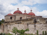 Spanish church constructed on the ruins at Mitla