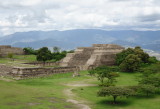 Monte Alban archaeological site outside Oaxaca, Mexico