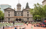 Band concert in Pioneer Park
