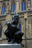 Captain Matthew Flinders adorned with a hat