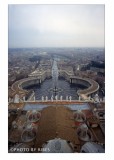 San Pietro dalla cupola con Pioggia