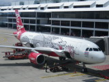 My Air Asia A320 on Don Mueang Airport. Next stop Yangon!